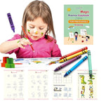 Reusable Handwriting Practice Set for Kids with Magic Pen