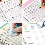 Reusable Handwriting Practice Set for Kids with Magic Pen
